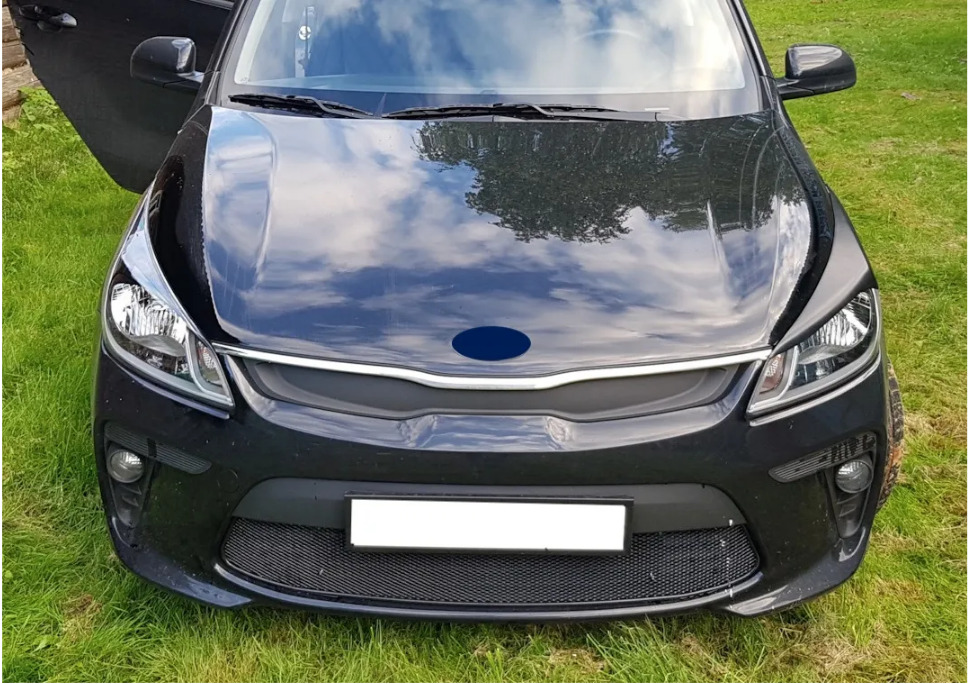 Накладки на фары / Реснички для Kia Rio / Киа Рио / Киа Рио 4 2017-2020 Г.В.. Ричмарк — фото 4