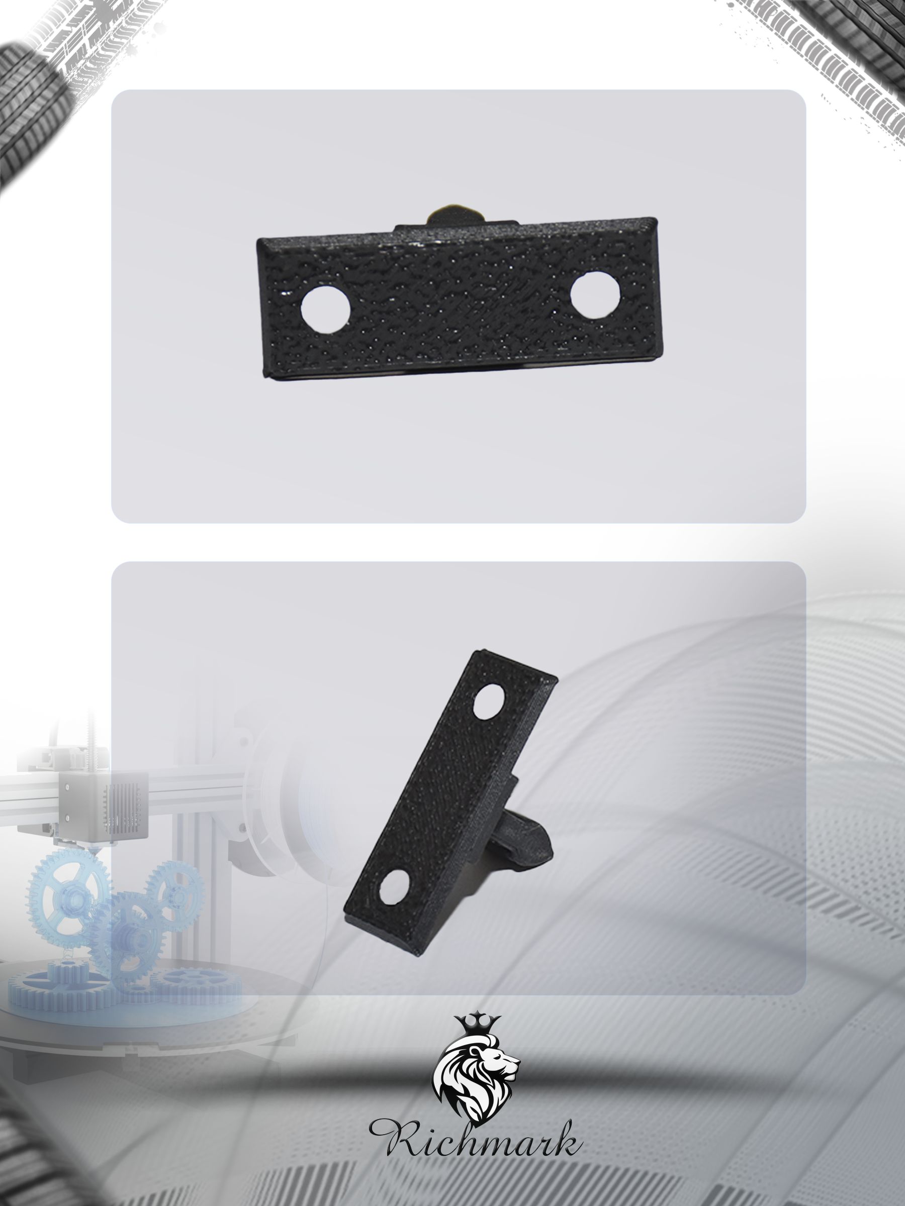 Фиксатор подлокотника Mitsubishi Lancer 9 рестайлинг / Montero Sport / Pajero Sport / L200. Ричмарк — фото 2