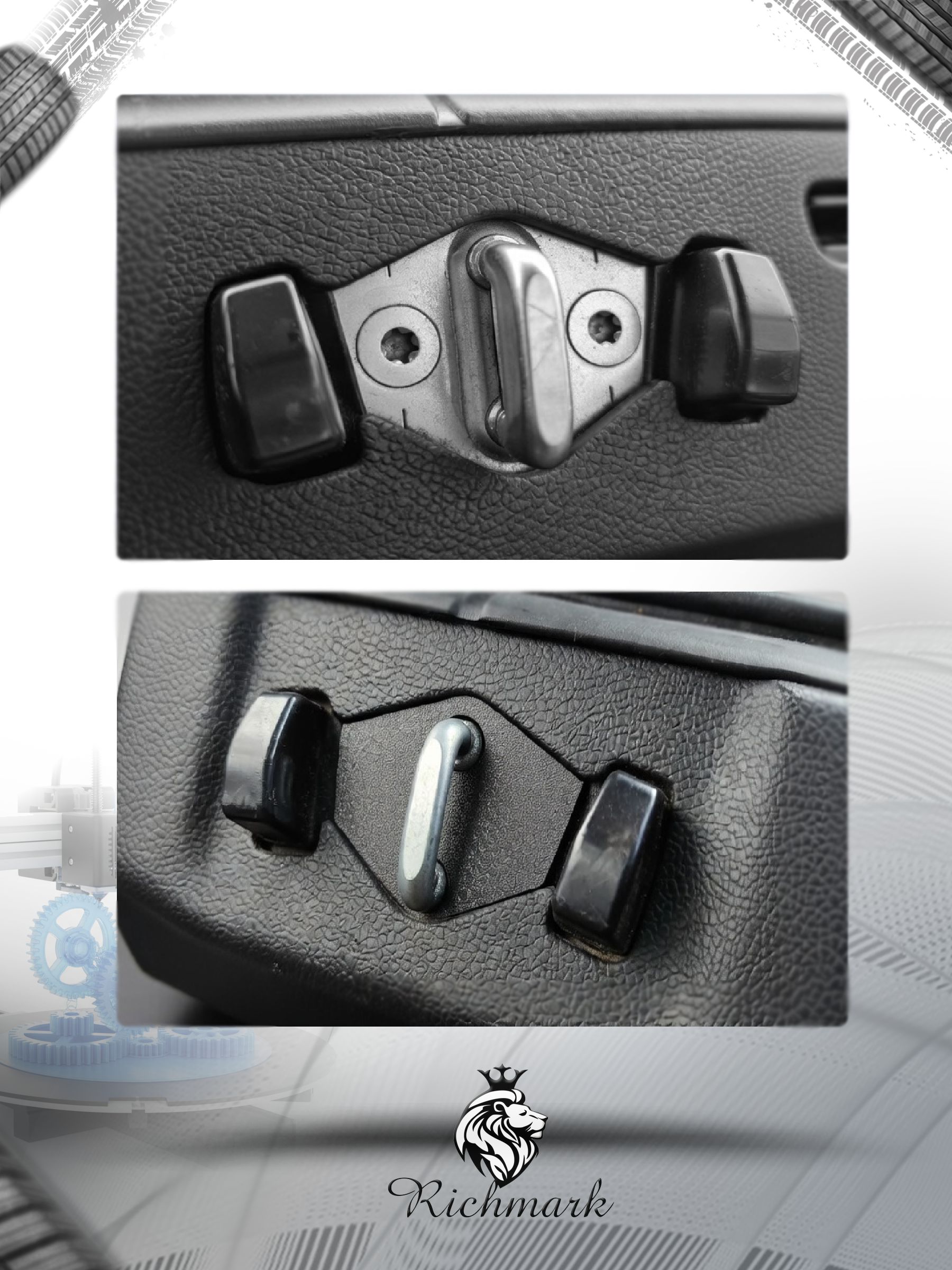 Накладка замка багажника для Kia Ceed JD хэтчбек / Киа Сид Ричмарк — фото 2
