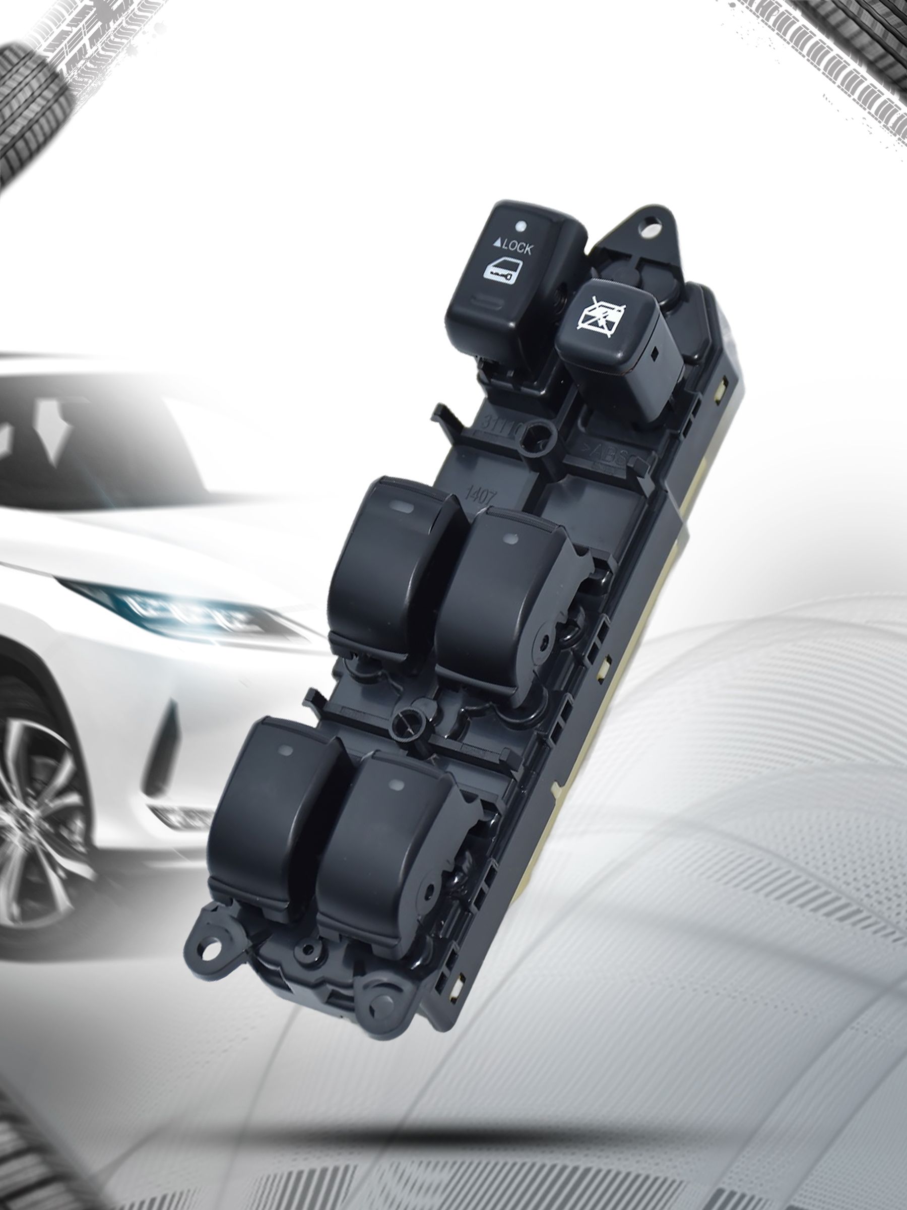 84040-48140 Блок стеклоподъемника Land Cruiser Prado 120 / Lexus RX. Ричмарк — фото 2
