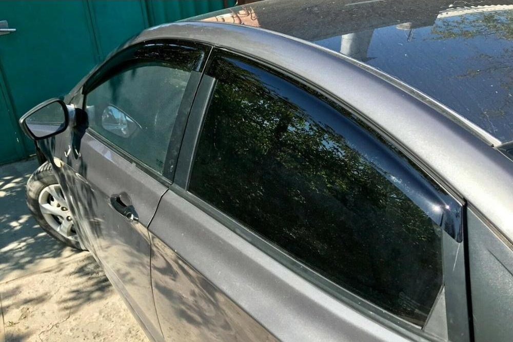 Дефлекторы окон дверей (ветровики) для Kia Optima / Киа Оптима 4 2016-2020 Г.В.. Ричмарк — фото 7