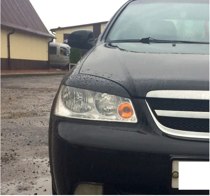 Накладки на фары / Реснички для Chevrolet Lacetti / Шевроле Лачетти 2004-2014 Г.В.. Ричмарк — фото 5
