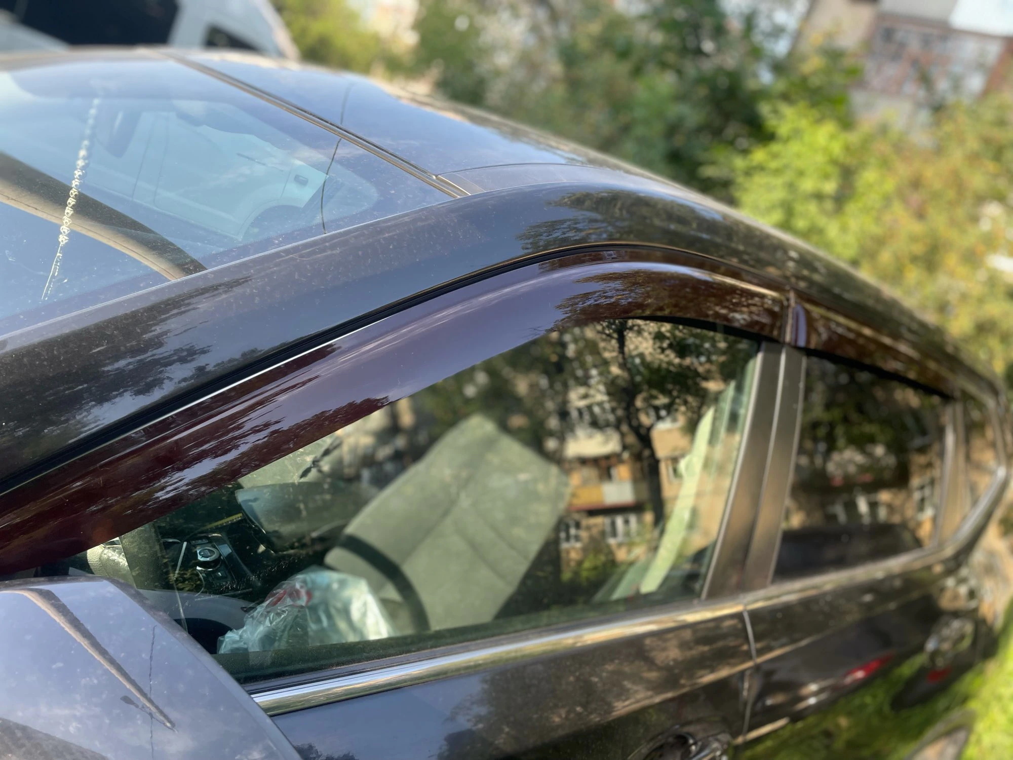 Дефлекторы окон дверей (ветровики) для Nissan X-Trail / Ниссан Икс Трейл T31 2007-2014 Г.В.. Ричмарк — фото 6