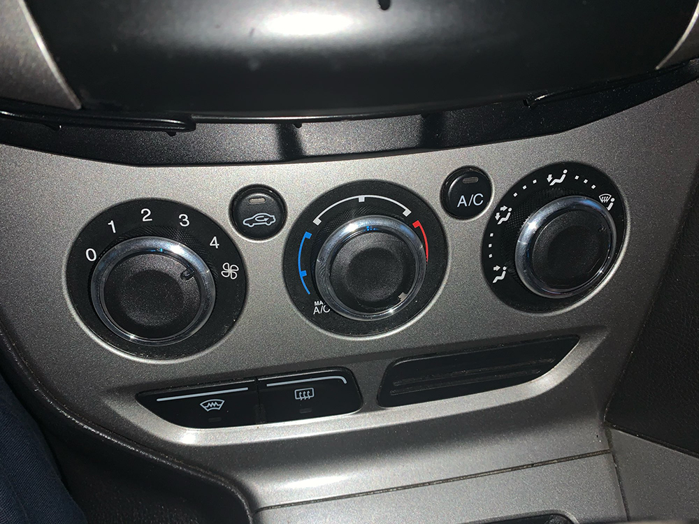 Ручки кондиционера для Hyundai accent (Чёрные) 3шт. Ричмарк — фото 4