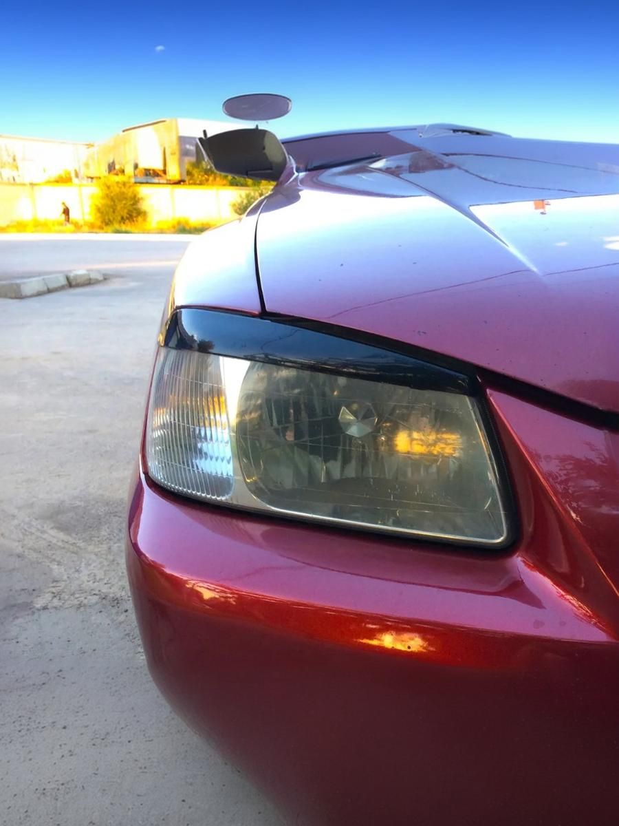 Накладки на фары / Реснички для Hyundai Accent / Хюндай Акцент 2000-2012 Г.В.. Ричмарк — фото 3