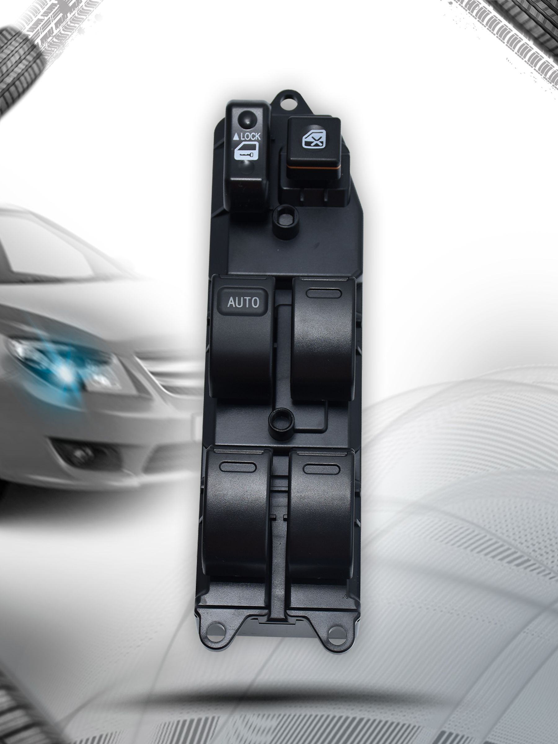 Блок Кнопок стеклоподъемников водительский для BYD F3. Ричмарк — фото 2