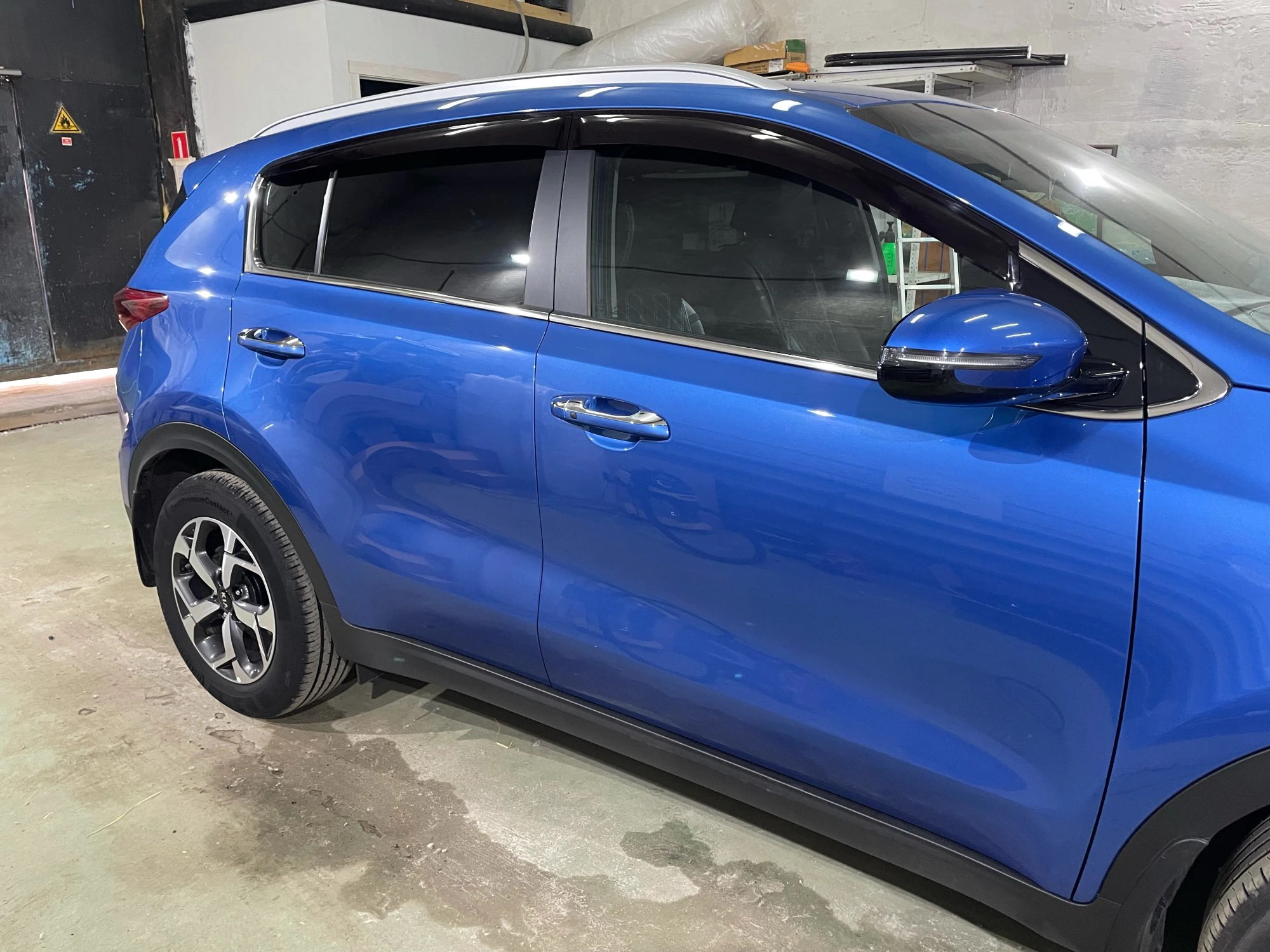 Дефлекторы окон дверей (ветровики) для Kia Sportage / Киа Спортейдж 2016-2021 Г.В.. Ричмарк — фото 5